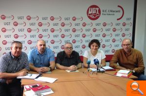 Los diputados del PSOE se reúnen con UGT para proponer mejoras laborales en la provincia de Alicante