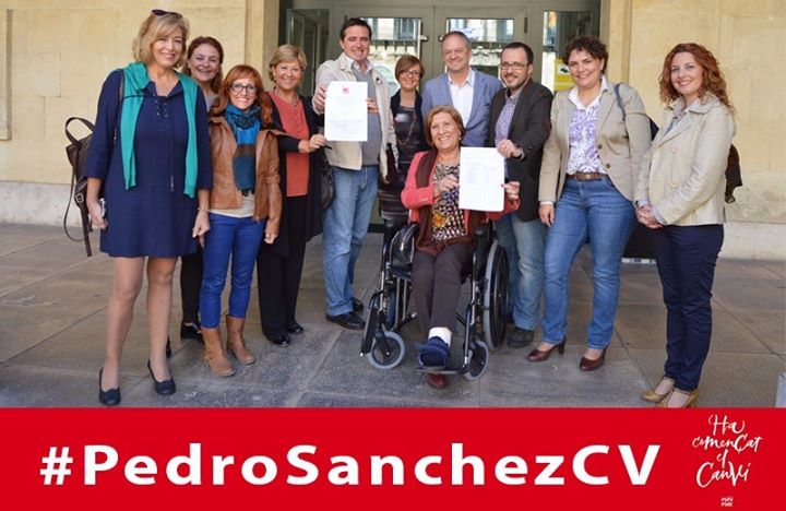 Presentación candidaturas PSOE al Congreso y al Senado