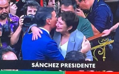 Presidente Pedro Sánchez: «Por mayoría absoluta y en primera votación» «Fortaleza, liderazgo y capacidad»