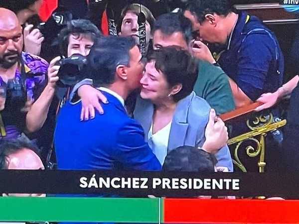 Presidente Pedro Sánchez: «Por mayoría absoluta y en primera votación» «Fortaleza, liderazgo y capacidad»